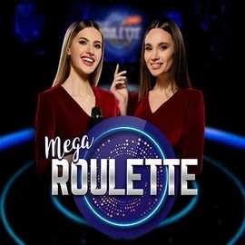 Mega Roulette slot visual from Pragmatic Play available on scooorecasino.pl