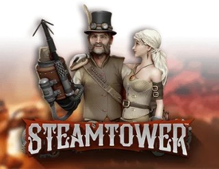 Steam Tower Slot by NetEnt, showcased at scooorecasino.pl – game logo