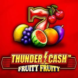 Thunder Cash Fruity Fruity logo by Novomatic at Scooore CasinoThunder Cash Fruity Fruity